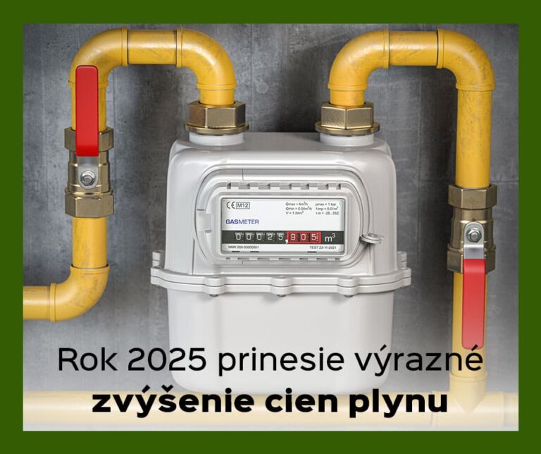 merač plynu a zvýšenie cien plynu