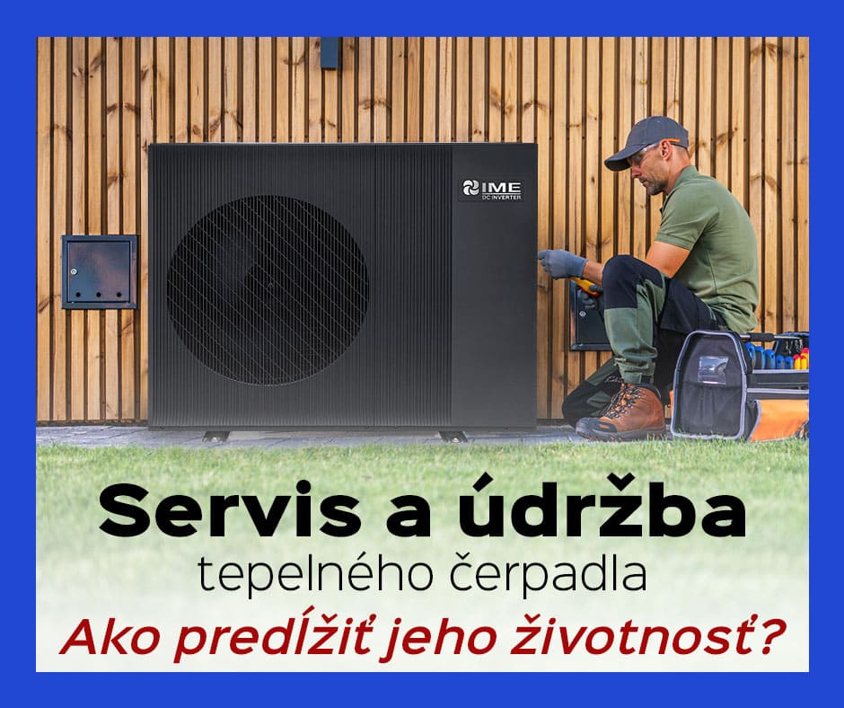 servis a údržba tepelného čerpadla